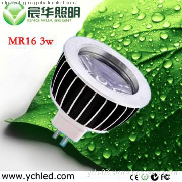 COB Spotlight MR16 led spotlight (1*3W ) 3 years of warranties